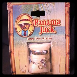 NIB Panama Jack toe ring set